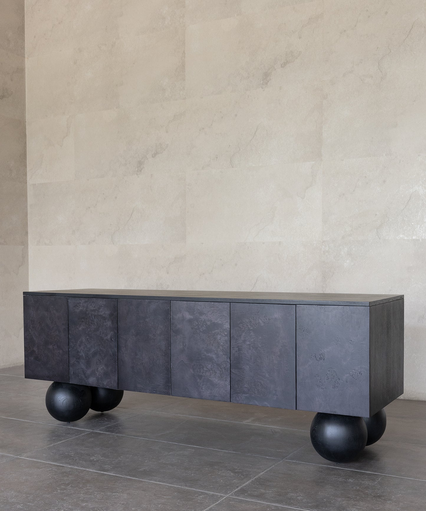 LUNA CREDENZA | EBONY BURL