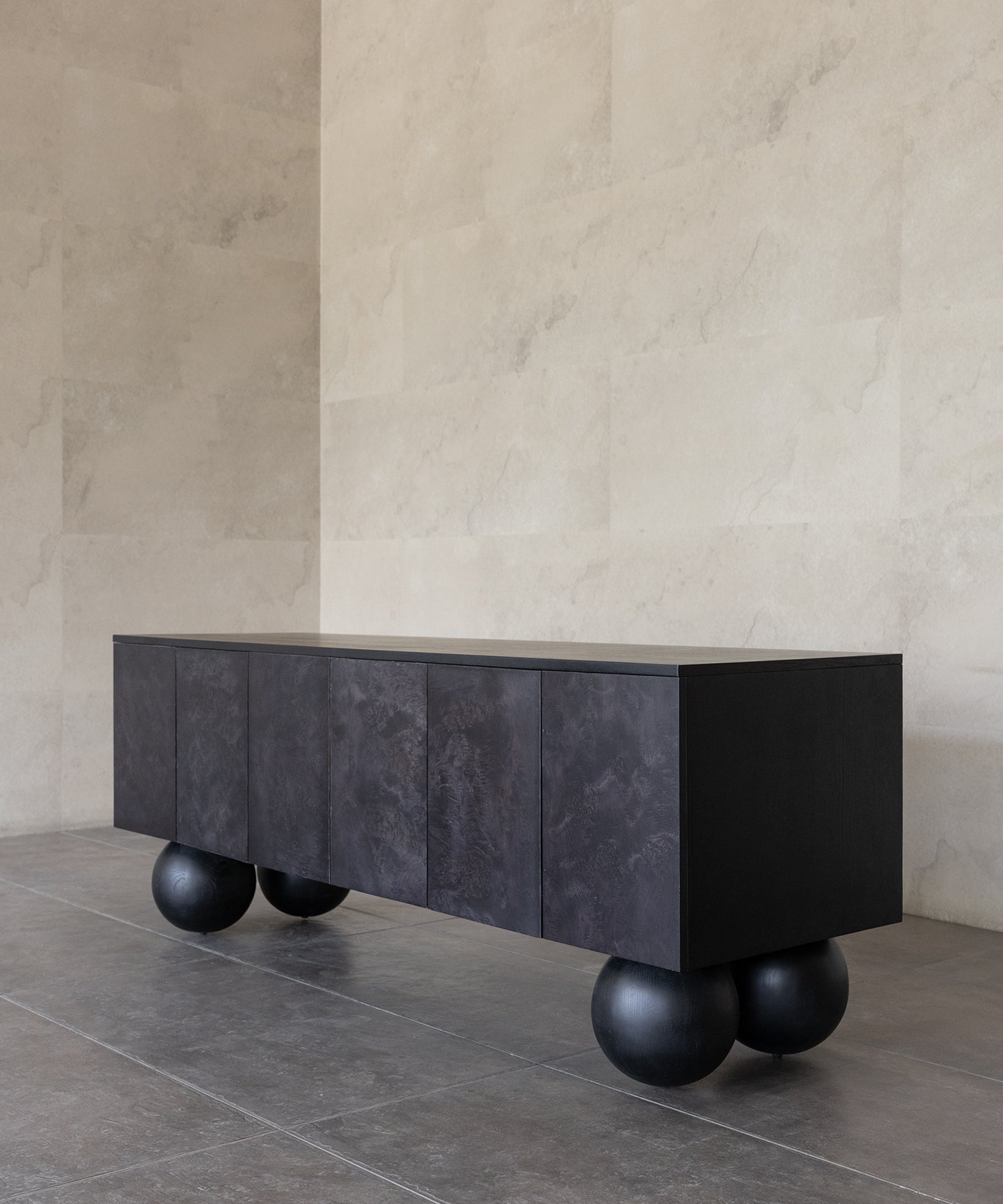 LUNA CREDENZA | EBONY BURL