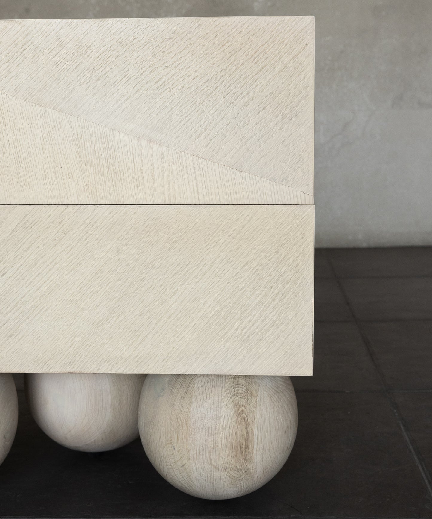 LUNA NIGHTSTAND | BLEACHED WHITE OAK