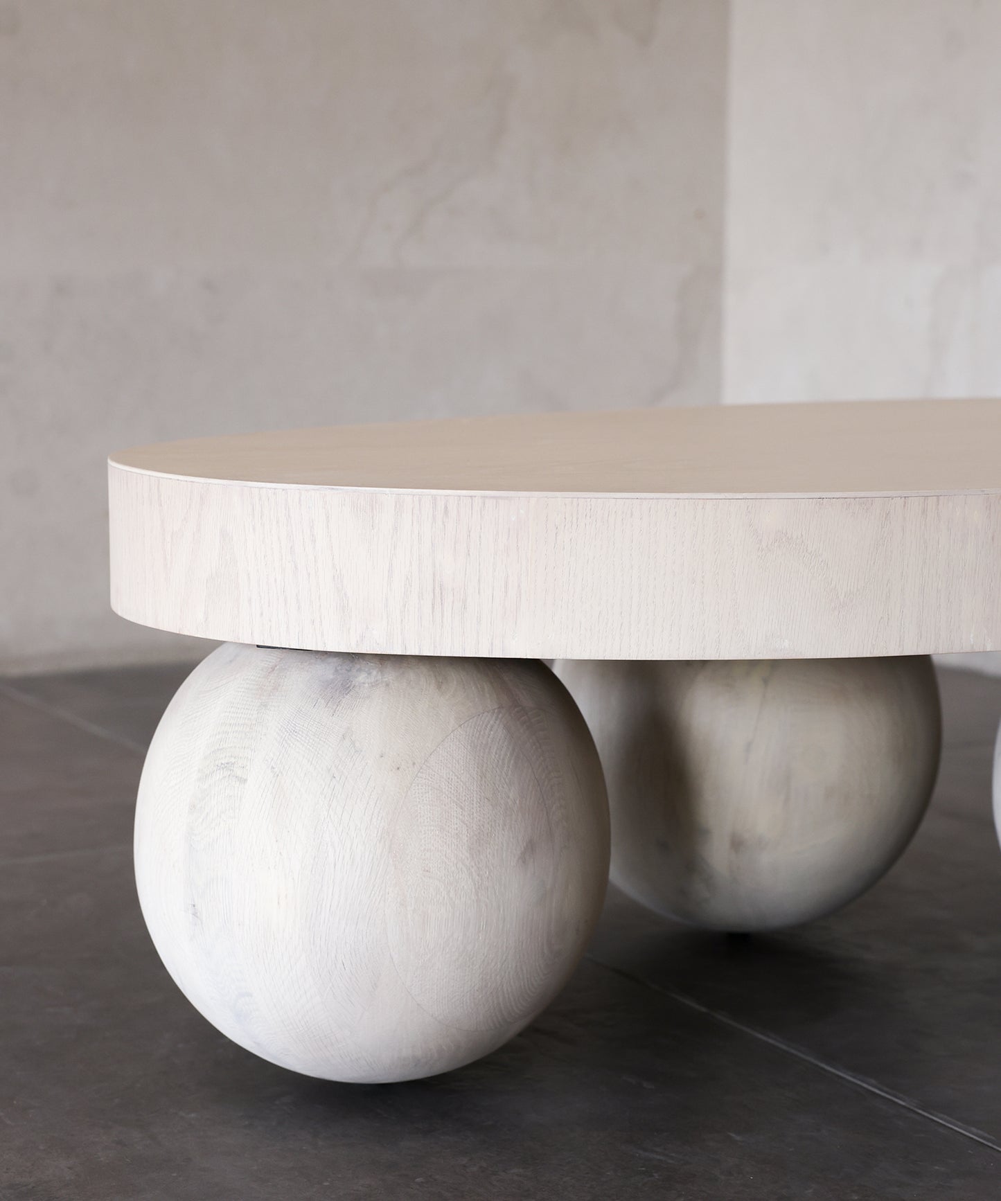 LUNA COFFEE TABLE | BLEACHED WHITE OAK