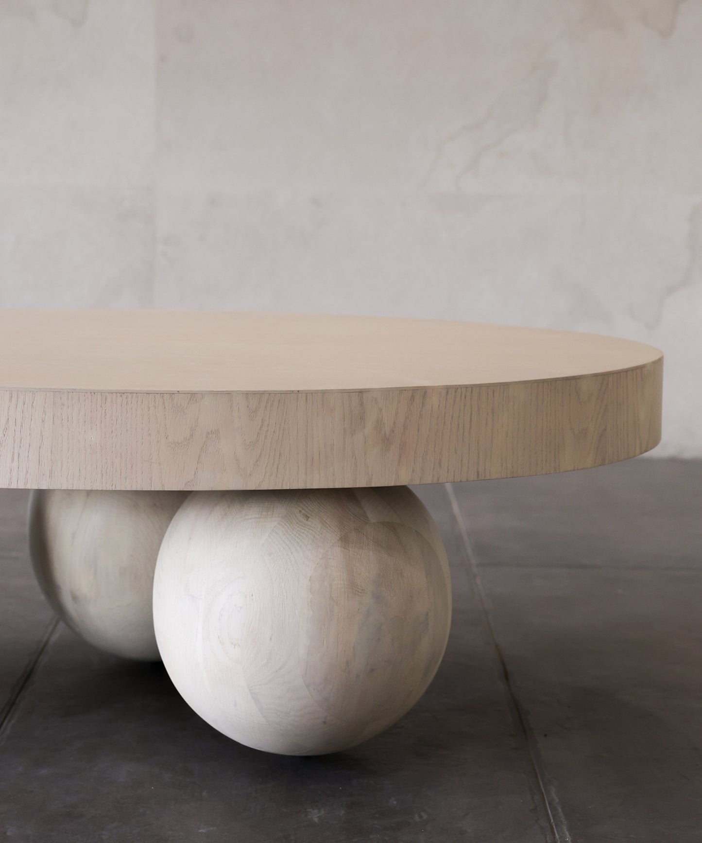 LUNA COFFEE TABLE | BLEACHED WHITE OAK