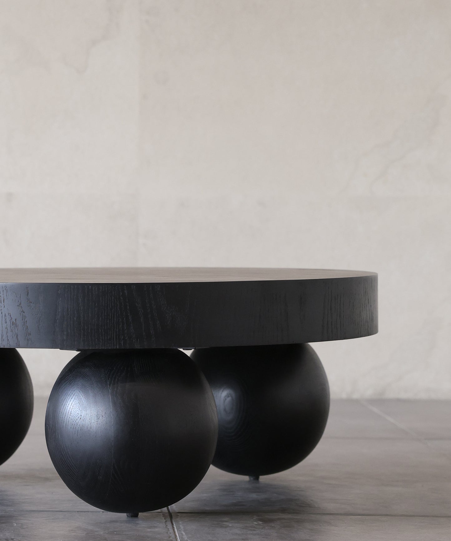 LUNA COFFEE TABLE | EBONY OAK