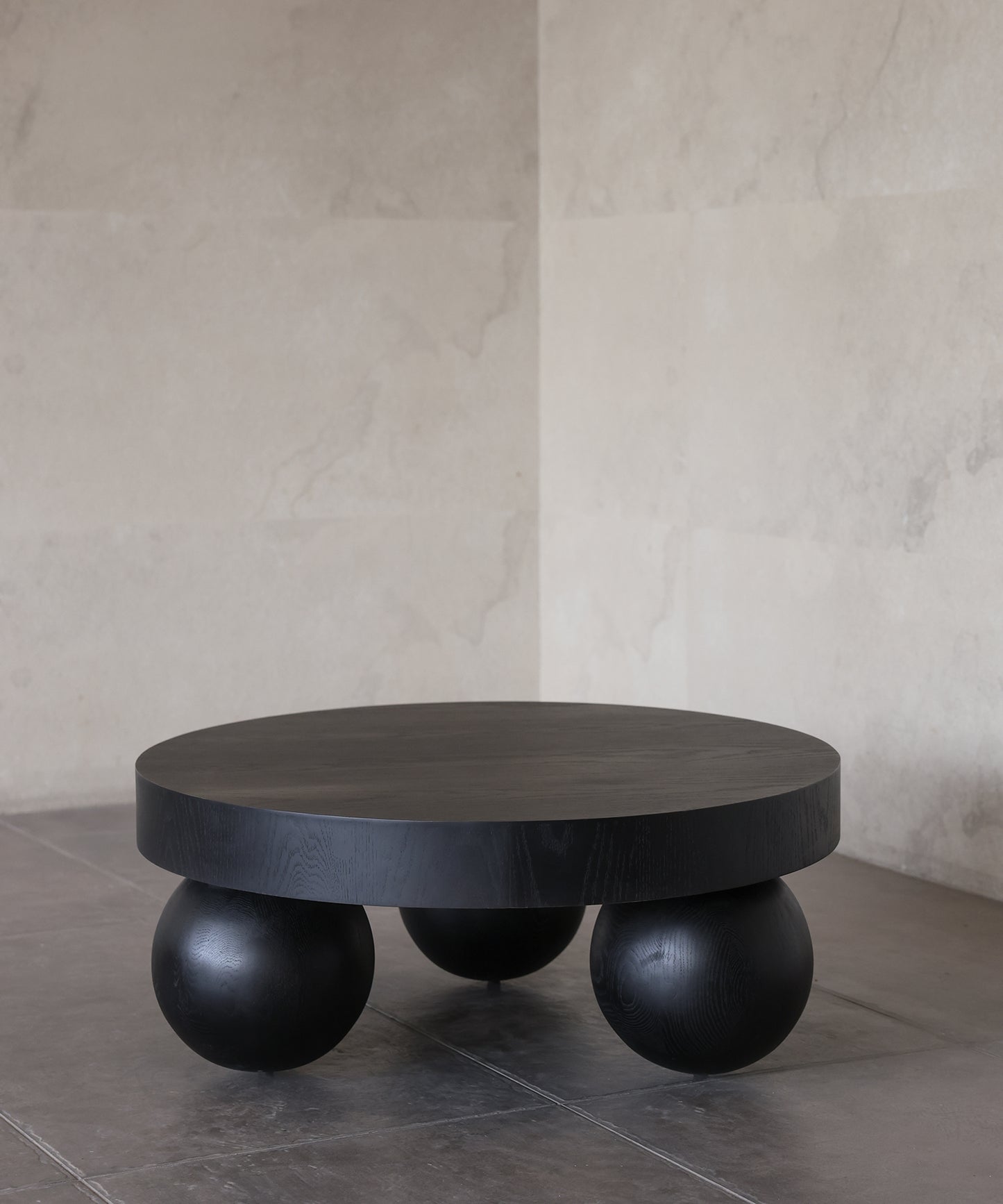 LUNA COFFEE TABLE | EBONY OAK