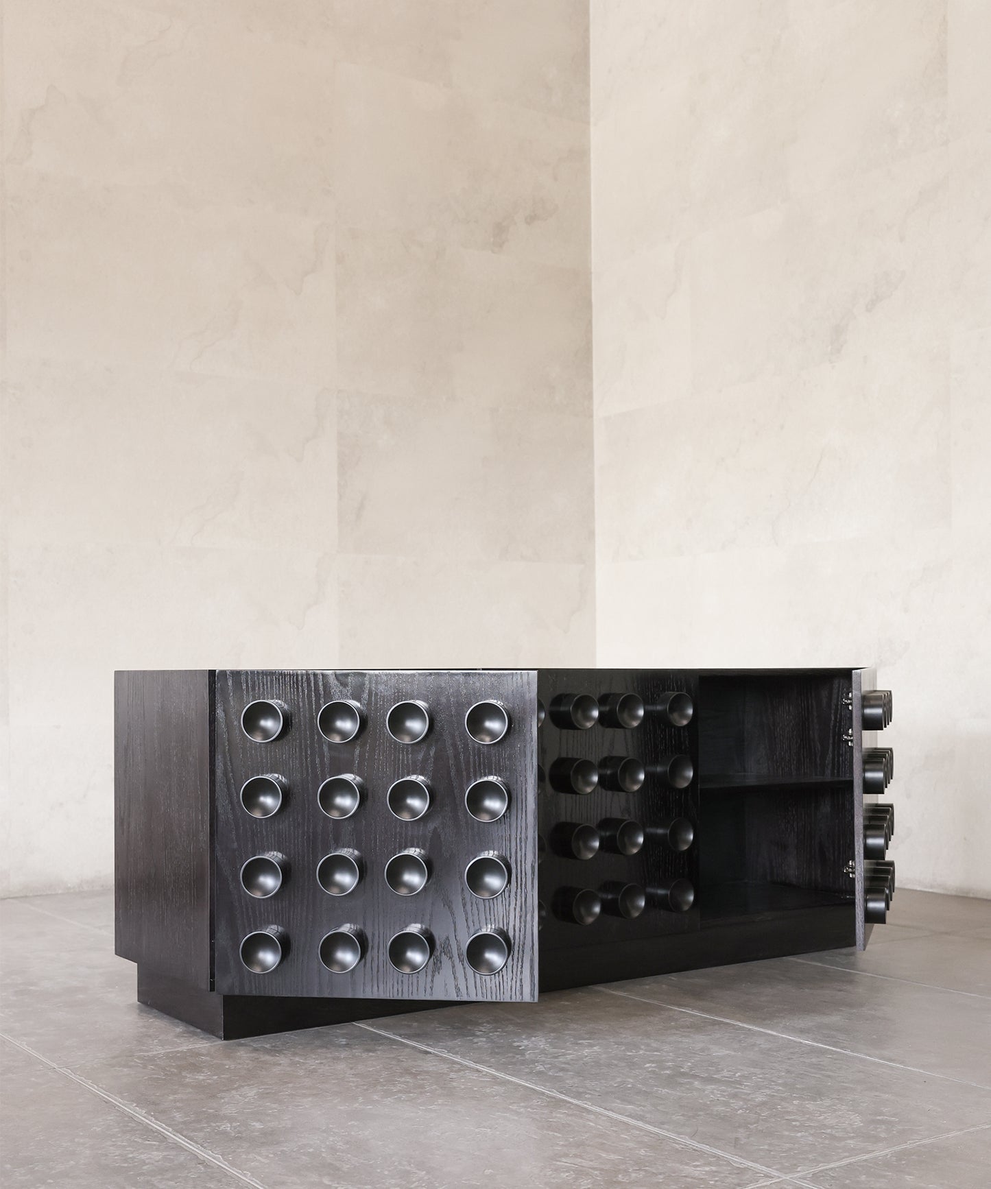 PUSH MY CREDENZA | BLACK OAK GLAZE