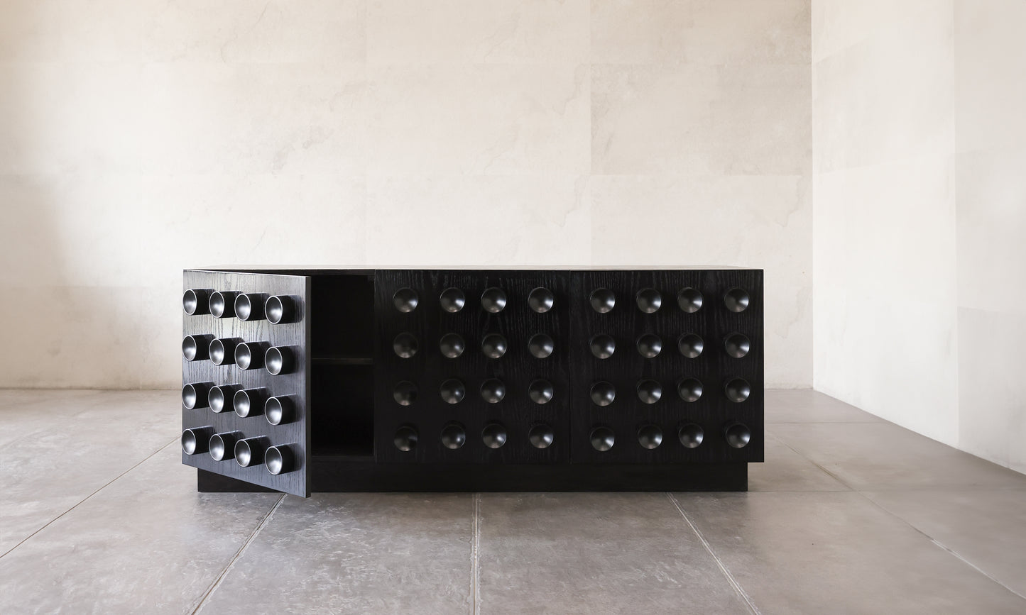 PUSH MY CREDENZA | BLACK OAK GLAZE