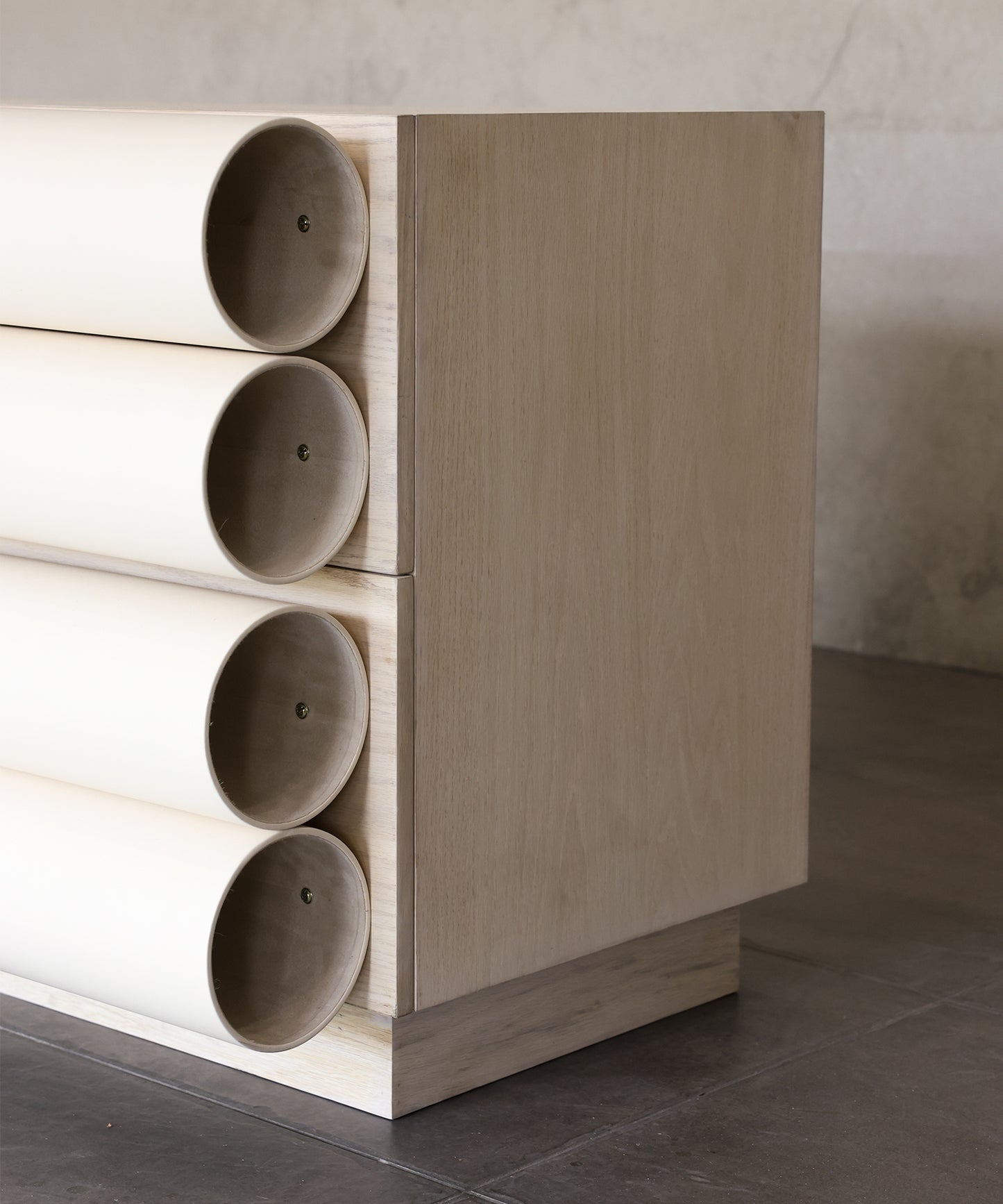 ROLLIN DRESSER | BLEACHED WHITE OAK