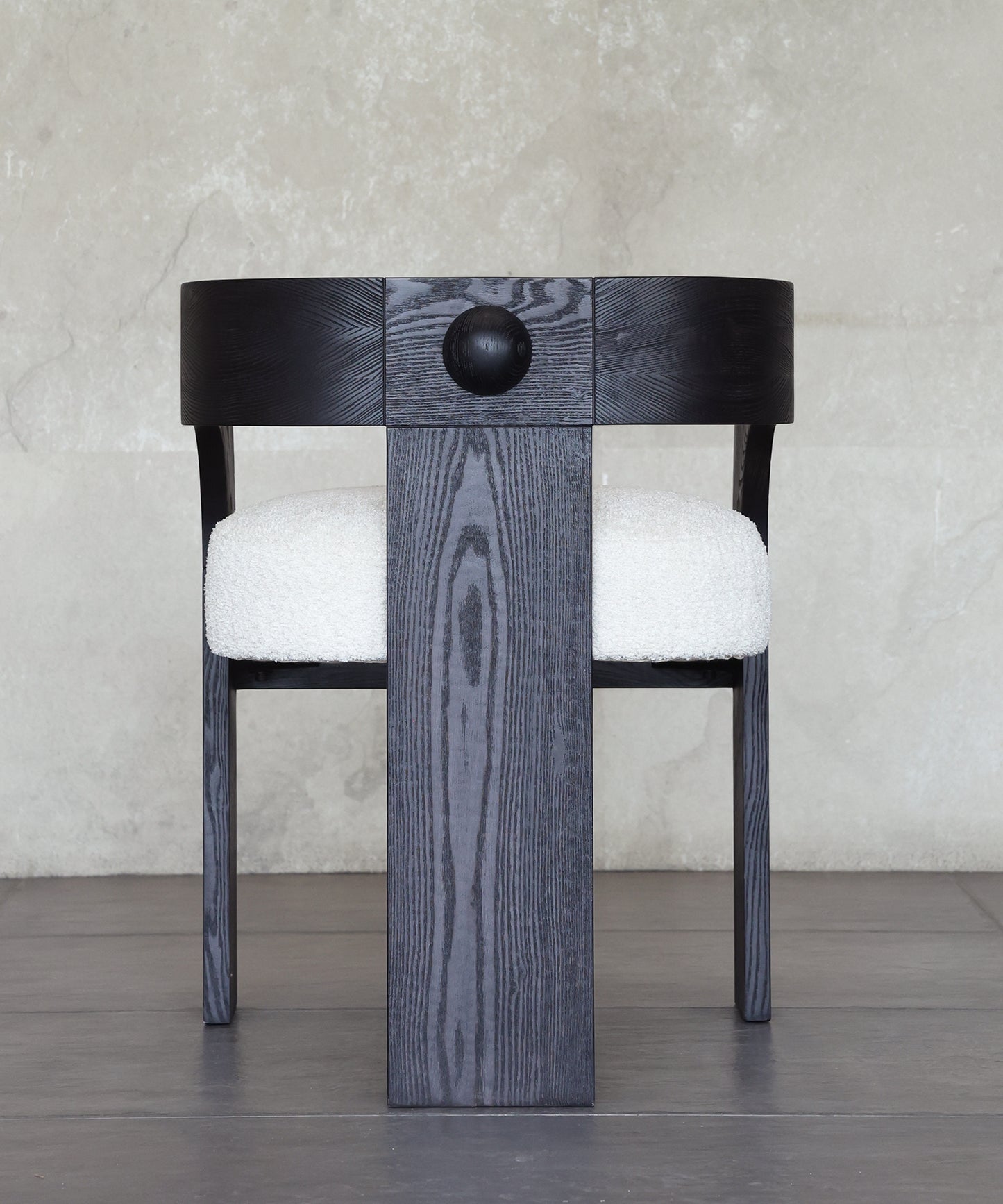 STUD DINING CHAIR | EBONY OAK